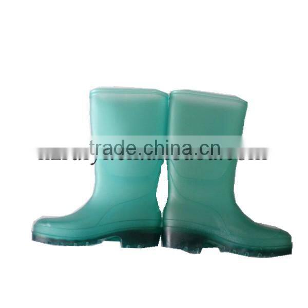 cheap inject PVC kids rain boots,construction pvc rain boots