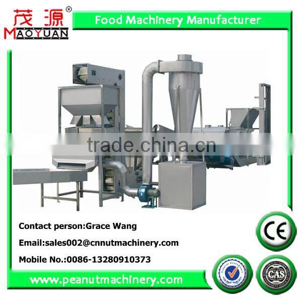 Blanched peanut making line/blanched peanuts production line(roasting--peeling)