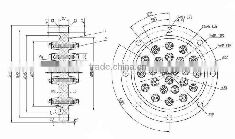China Supply Epoxy Resin Patch Panel Insulator