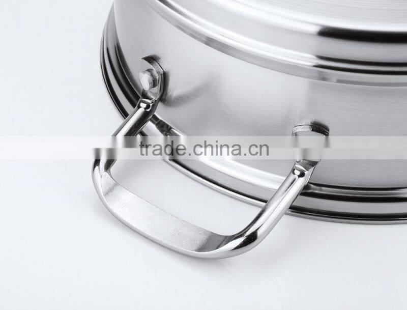 eco friendly large stainless steel soup boiler pot 2015 new and hot product