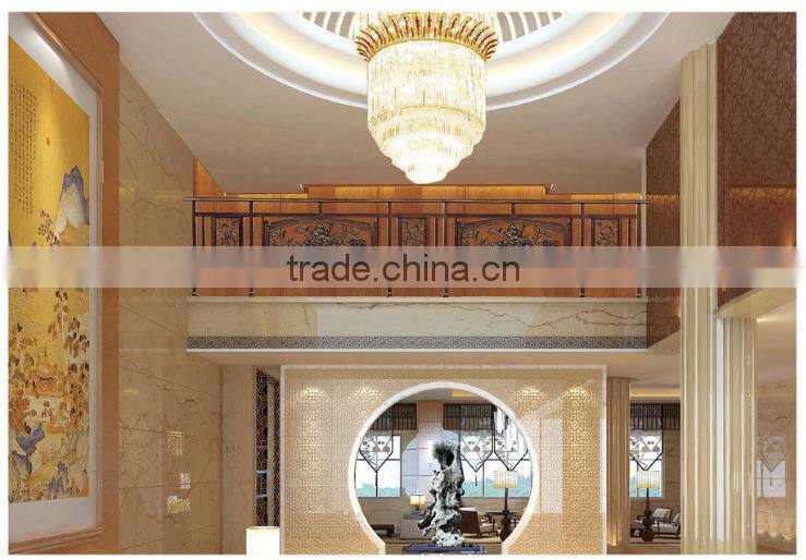 2015 modern design of aluminum alloy balcony/stair railing