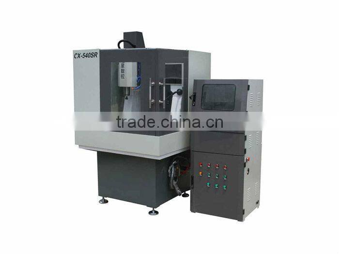 Whole cast iron structure small metal engraving machine