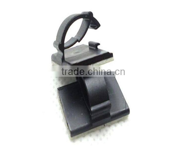 Factory Supply 3m Adhesive small plastic cable clip for finishing car charger electric wire outlet line usb cable