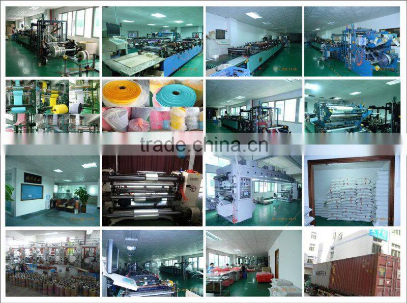 High Clear Permanent Adhesive Poly Bag with lip