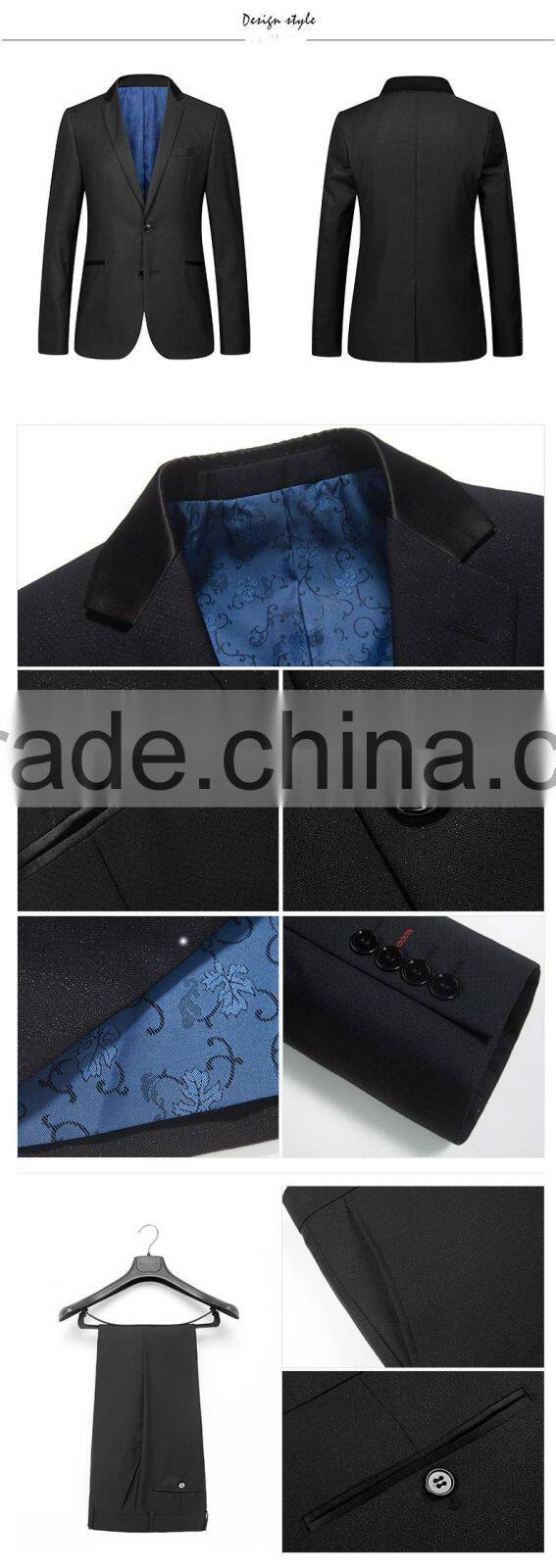 wholesale latest design made in china 2 pieces fob prices slim fit pants coats uesed suits for men italian