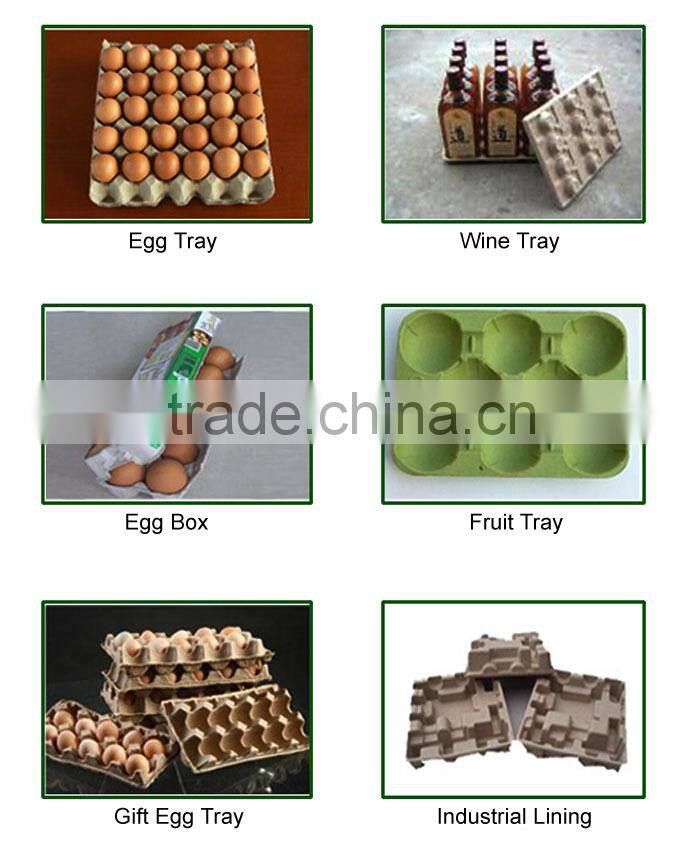 Large Capacity Egg Tray Machine Price For Commercial Use