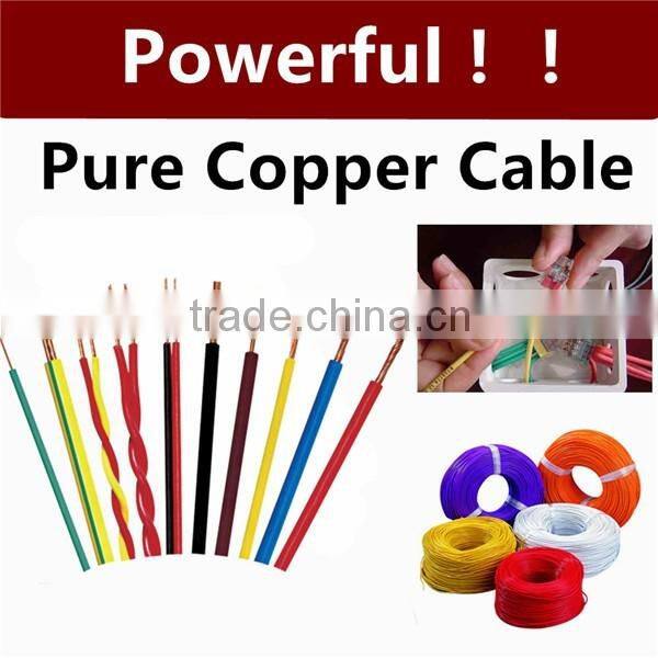 pvc wire thin insulated copper wires 600V electric wire cable UL 1015 8 AWG
