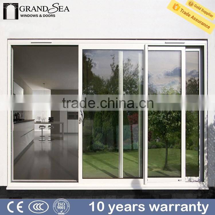 aluminium sliding double glazing french doors for sale