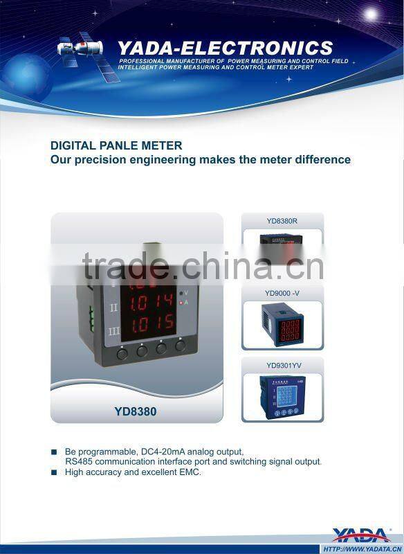 All of the electric parameters digital meter