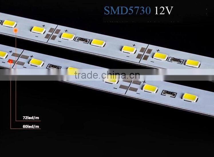 Super Bright LED Rigid Strip SMD 5630 5730 1 Meter 72 LED Light White 36W LED Strip High Quality New