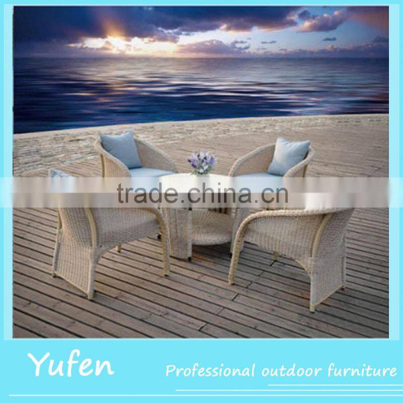 outdor furniture wicker table and chairs 4 restaurant furniture