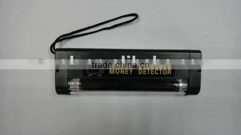 Mini Portable UV Lamp Counterfeit Money Detector , Magnetic Detection