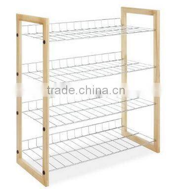 Fashion removable retractable metal garment rack