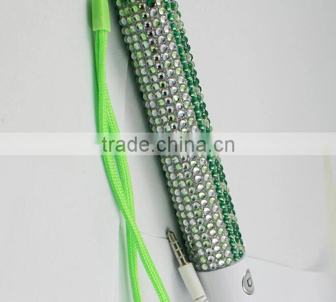 2015 zoom fashion selfie stick top quality unique design bling selfie stick