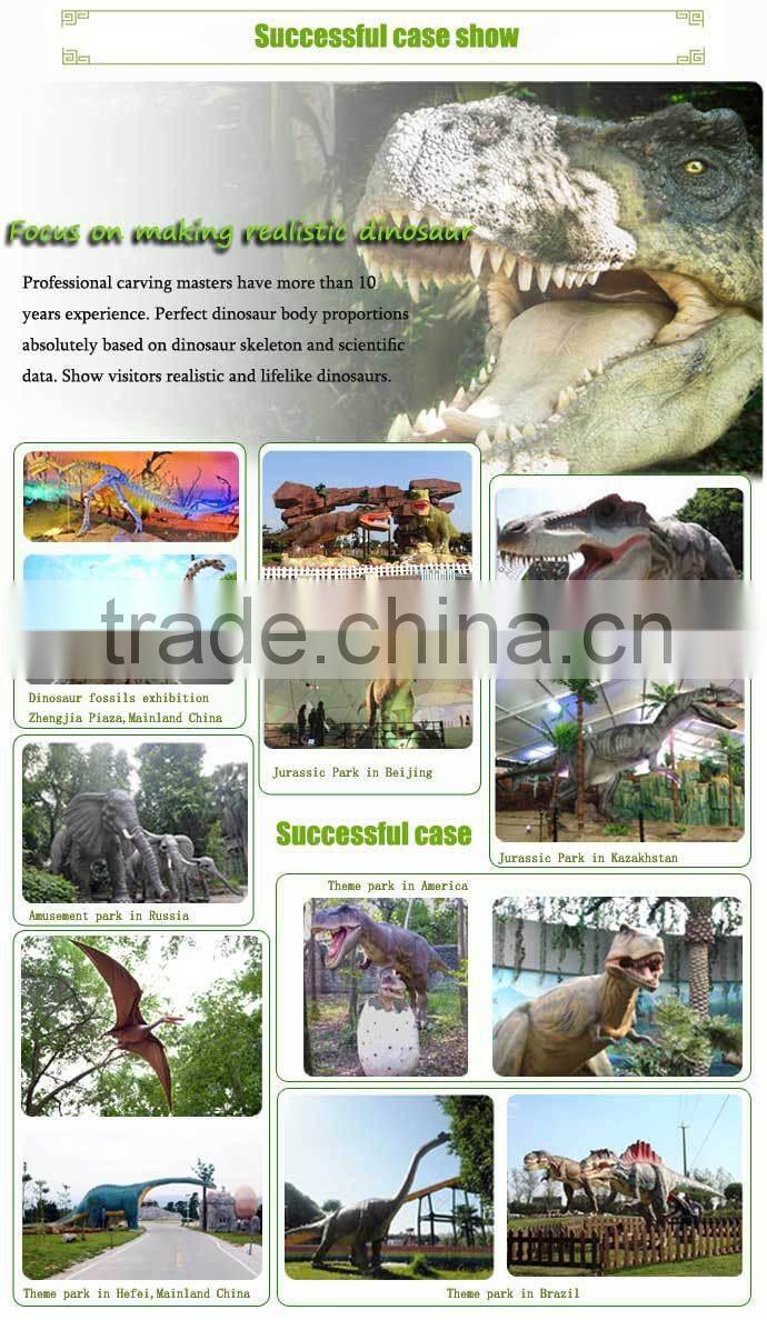 Playground cartoon characters fiberglass statue for kids