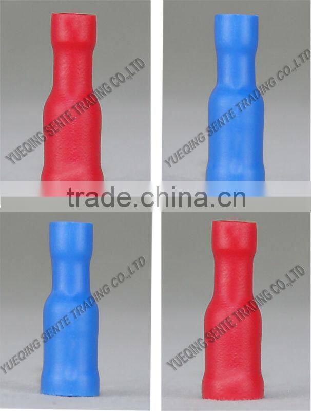 bullet shaped female insulated terminal connect