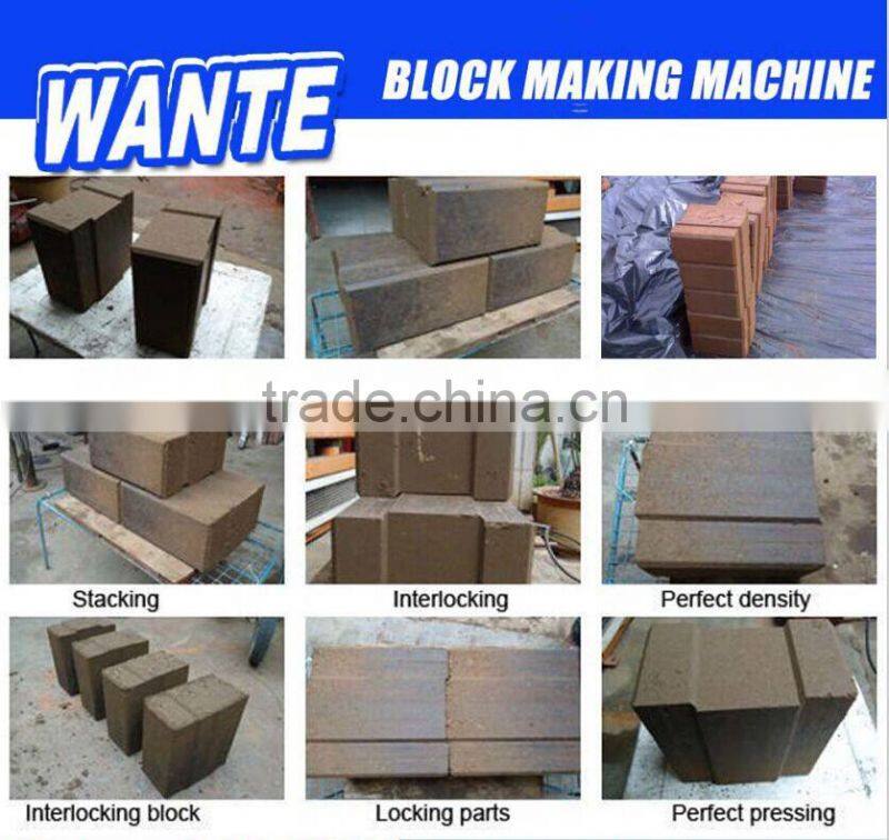 Low investment WT1-20 solid brick making machine from canada