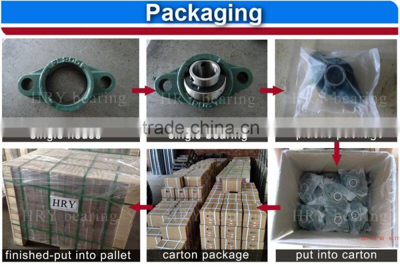 Cast Iron Housing chrome steel Pillow block ball bearing UCP203