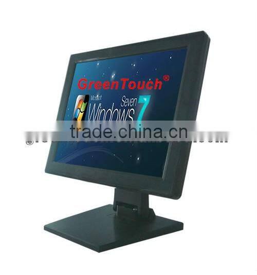 19 inch desktop LCD touch screen monitor, POS display, interactive display