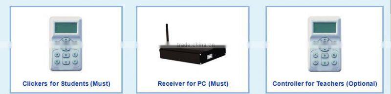 high quality interactive audience response system equipment