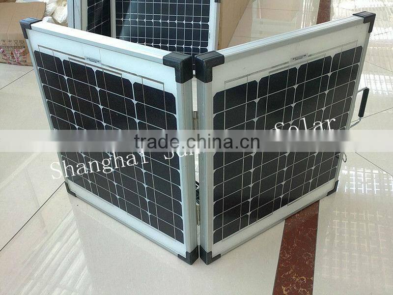 Portable solar panel for travelling