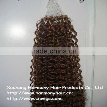 SUPER QUALITY human hair extensions easy loop micro ring