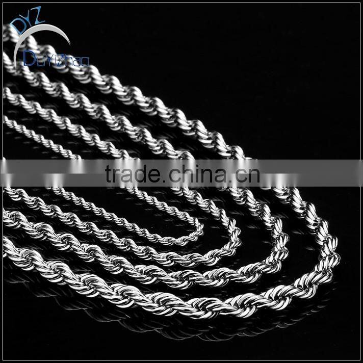 Men's Stainless Steel Curb Cuban Chain Necklace Jewelry Gift