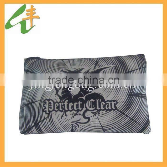 fashion black polyester clutch bag for women