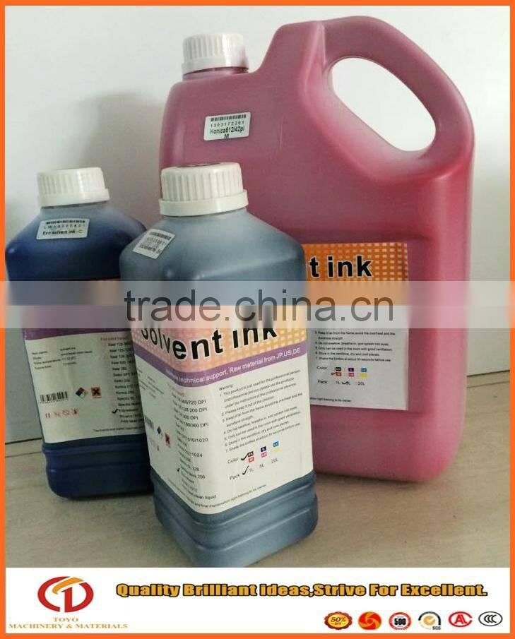 2015 eco sovlent ink for DX5 print head eco solvent printer