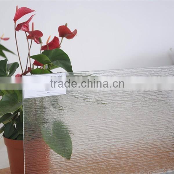 High quality pattern glass rolled glass