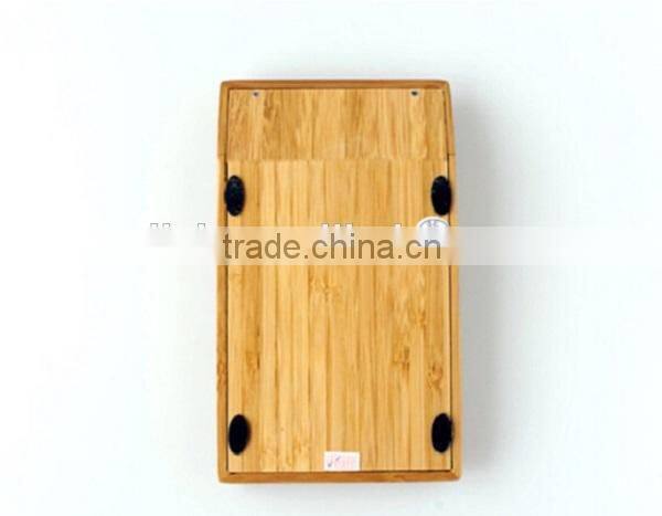 Ecofriendly Nature Bamboo Wood Solar Powered 12 Digits Calculator