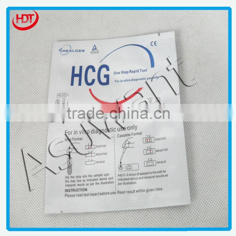 Aluminium foil small packaging bag for atlas medical pregnancy test