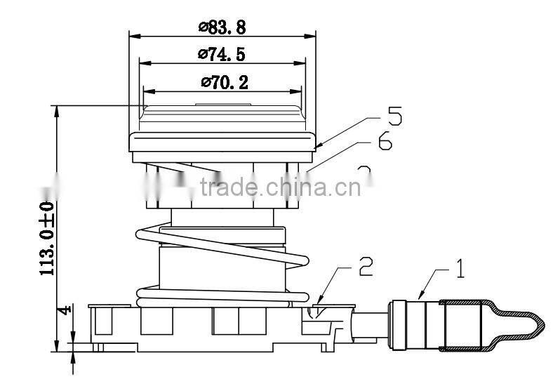 Concentric Slave Cylinder 510004610 fits FORD EXPLORER