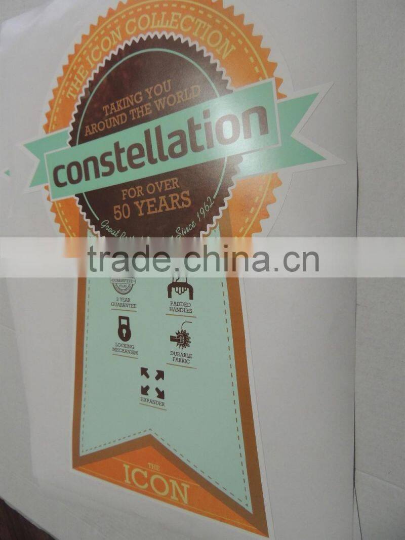 Wholesale logo printed stickers with beauty design