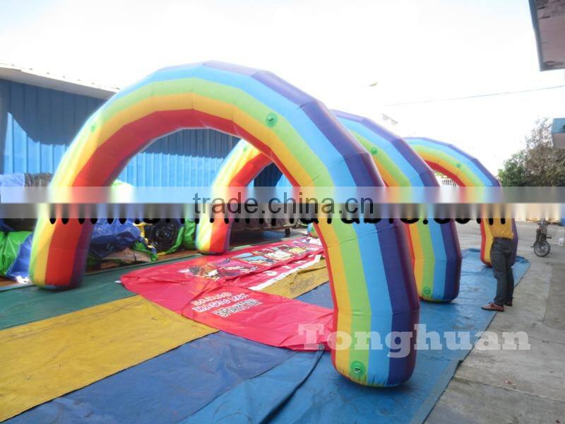 inflatable rainbow arch hzt001