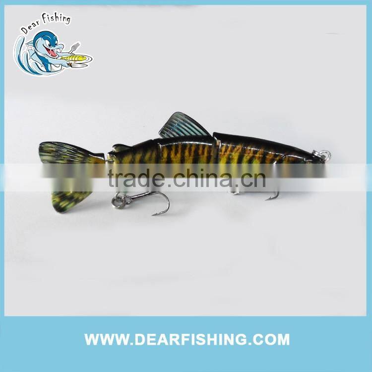 hard plastic fishing lure trout fishing multi joint lure bodied fishing lure