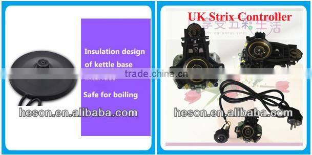 cheap hotel supplies new models hospitality electric tea pot kettle and tray set for hotels