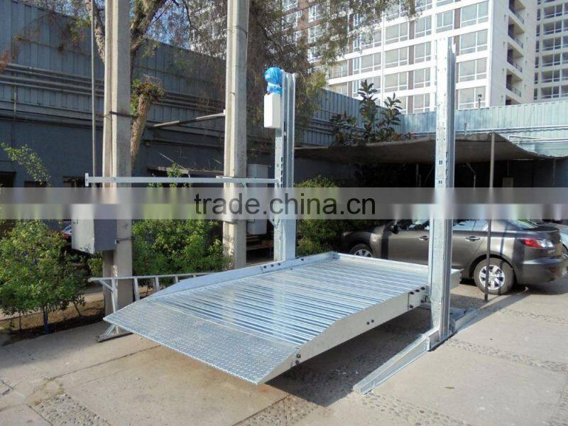 car engine two post lift