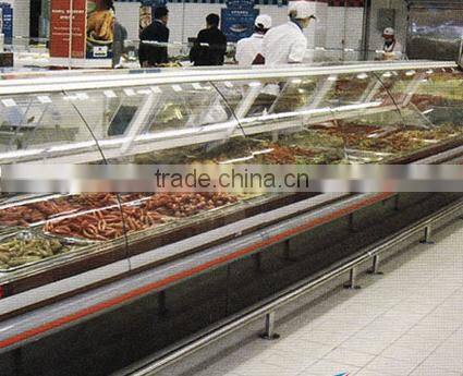 supermarket fresh meat showcase ,supermarket refrigeration equipment