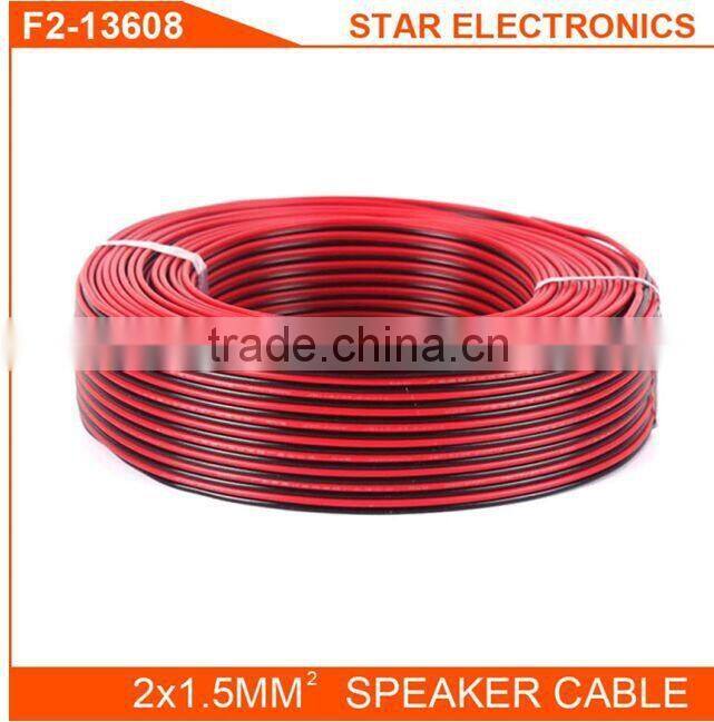 flat ribbon wire parallel wire UL cable 2468 red and black