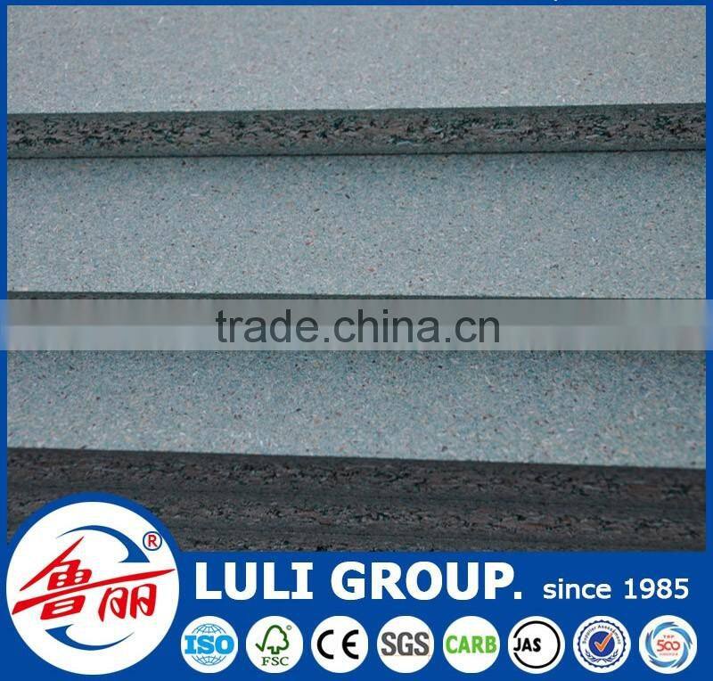 green waterproof particle board