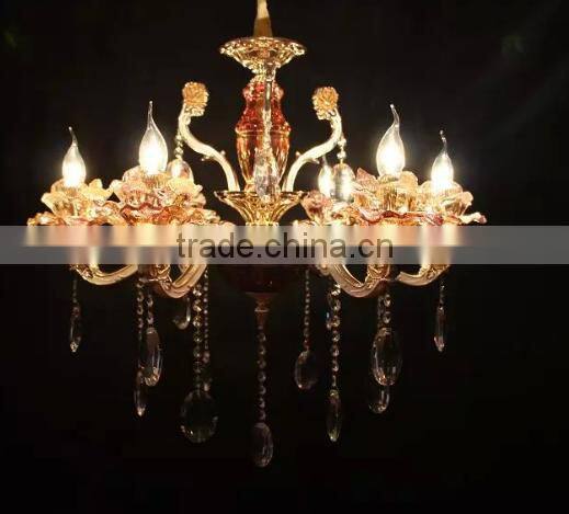 hot sell Beautiful crystal pendant light .zinc chandelier , luxury crystal chandelier