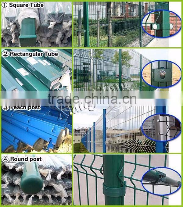 Powder Coated Metal Fence Steel Fencing Security Fences