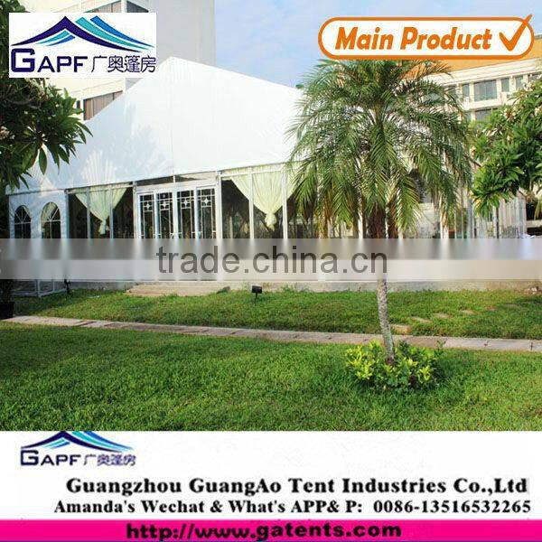 Guangzhou factory customized frame tent glass