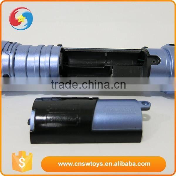 Mini children electric b/o shot gun with flashing plastic sword and sound