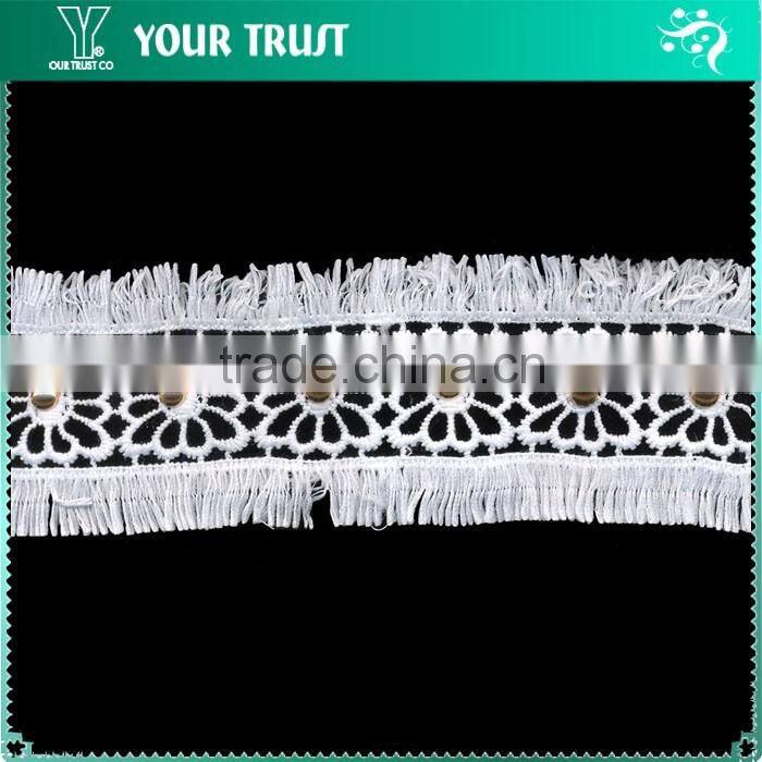 1MM Gold Rhodium Metal Ball Chain Black Mesh Trimming