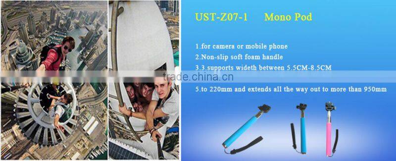colorful Flexible Monopod Self-portrait Camera Monopod Smart mobile phone monopod