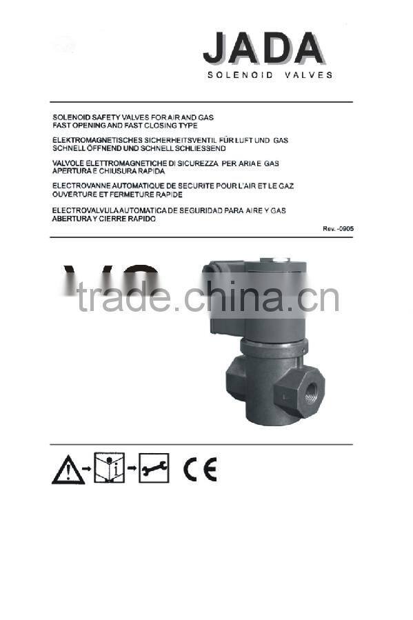 (gas burner valve)natural gas solenoid valve(krom brand )VS-40