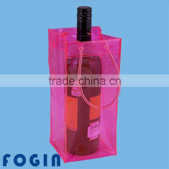 2014 Soft PVC wine cooler plastic bag