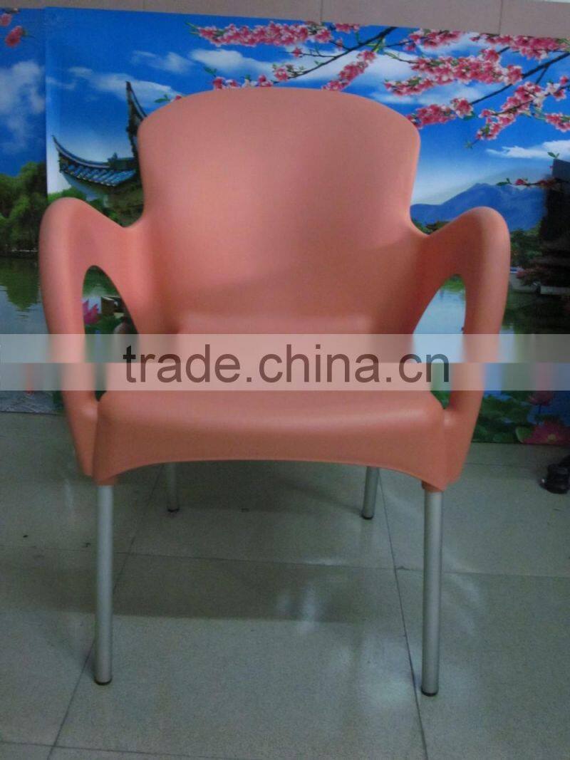 pp cheap colorful plastic chair iron legs chairs PP chair for sale for sale YPP18